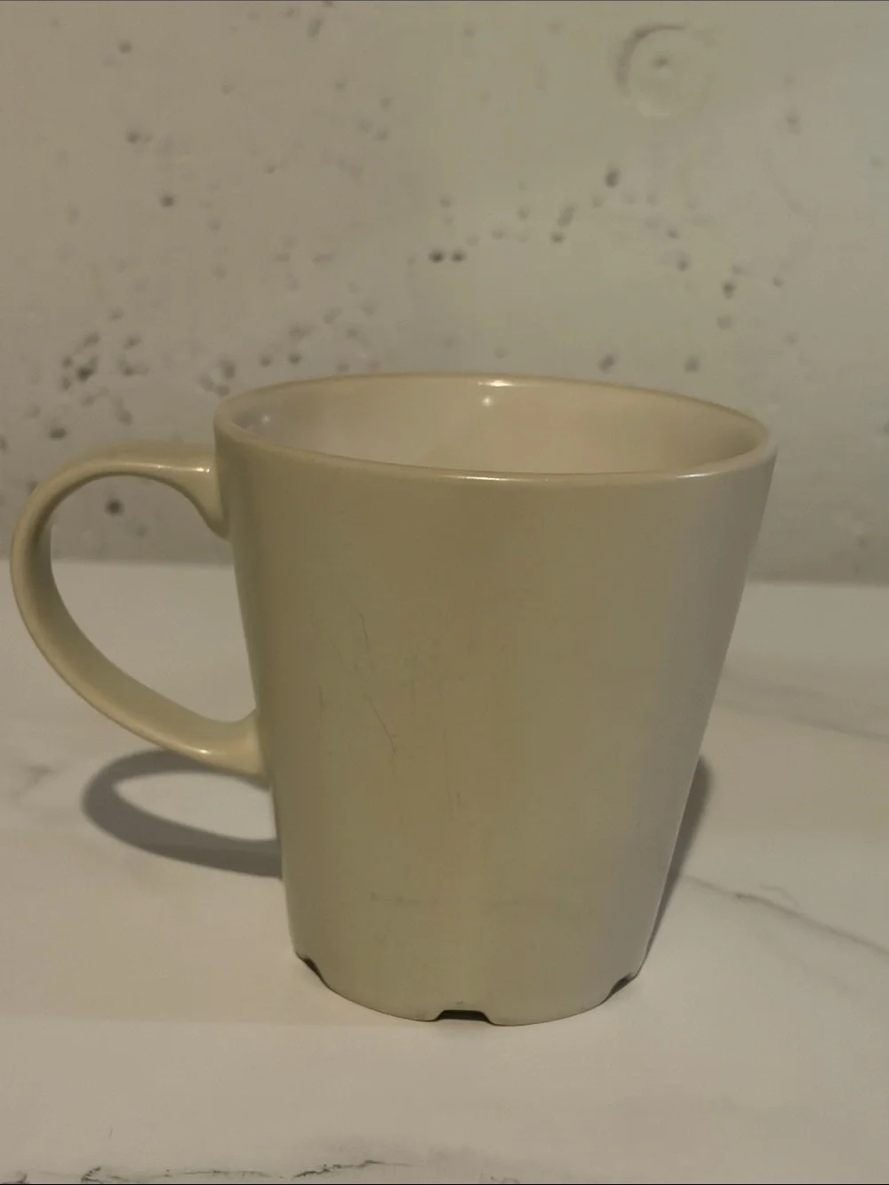 IKEA Cream Ceramic Mug with Handle